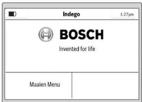 BOSCH Indego 1200 Connect - Nederlandsl 123 - 4