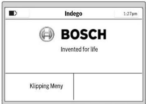 BOSCH Indego 1200 Connect - Eksempel: - 2