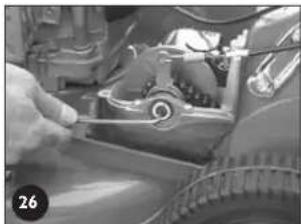 Rover Pro Cut Mulch 'N Catch 80 - Adjusting the Drive Clutches - 6