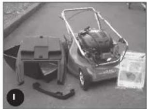 Rover Pro Cut Mulch 'N Catch 80 - COMPONENTEN - 1