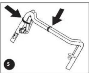 Rover Pro Cut Mulch 'N Catch 80 - REMOVING THE PACKAGING TIES FROM THE CONTROL HANDLES - 2