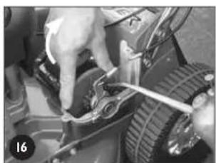 Rover Pro Cut Mulch 'N Catch 61 - -ubrifacizione della catena di trasmissione - 3