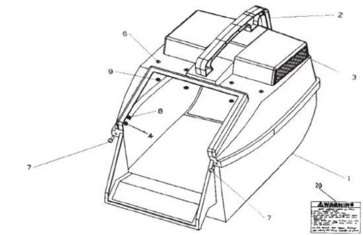 Rover Pro Cut Mulch 'N Catch 61 - Modèle autotraçé - 1
