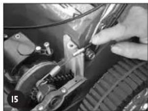 Rover Pro Cut Mulch 'N Catch 61 - Replacing the Drive Frame Cover - 3