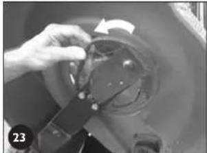 Rover Pro Cut Mulch 'N Catch 61 - Adjusting the Drive Clutches - 3