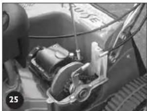 Rover Pro Cut Mulch 'N Catch 51 - Adjusting the Drive Clutches - 5