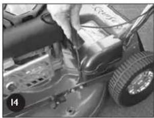 Rover Pro Cut Mulch 'N Catch 51 - Removing the Drive Frame Cover - 2