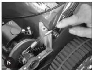 Rover Pro Cut Mulch 'N Catch 51 - Replacing the Drive Frame Cover - 3