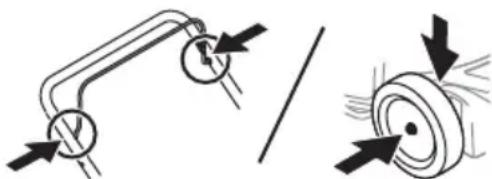 TROY-BILT TB230 XP - ROUES - 1