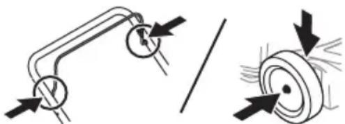 TROY-BILT TB230 XP - WHEELS - 1