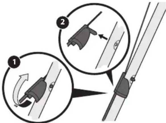 TROY-BILT TB230 XP - COMMANDE D'ENTRAINEMENT SUPÉRIEURE (LE CAS ÉCHEANT) - 1