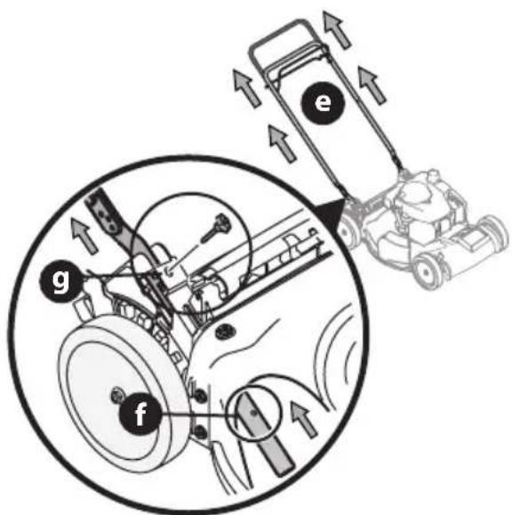 TROY-BILT TB230 XP - MANIJA DE EXTRACCION - 3
