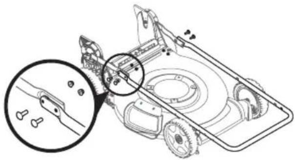 TROY-BILT TB230 XP - MANIJA DE ALMACENAMIENTO VERTICAL - 3
