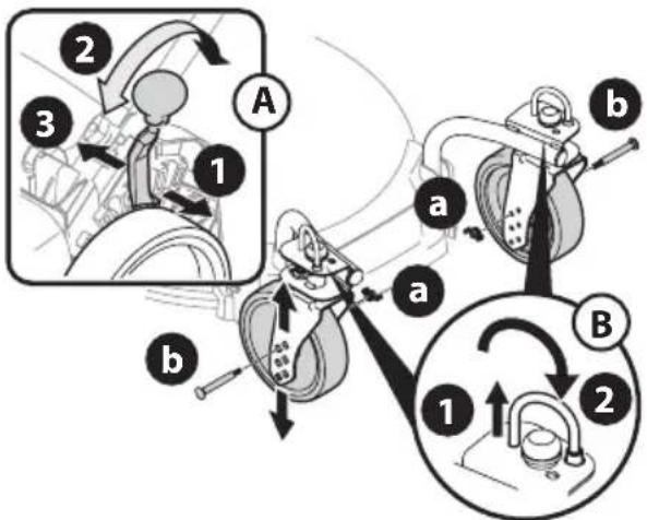 TROY-BILT TB230 XP - REAR WHEEL/CASTER WHEELS - 1