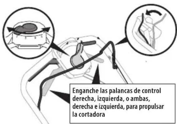 TROY-BILT TB200 - CONTROLES DE TRANSMISION DE DOBLE PALANCA - 1