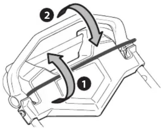 TROY-BILT TB200 - COMMANDE D'ENTRAJINEMENT SUPERIEURE - 1