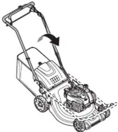 HUSQVARNA LC 551SP - Transportstilling - 2