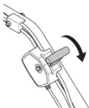 HUSQVARNA LC 551SP - Com o motor frio: - 1