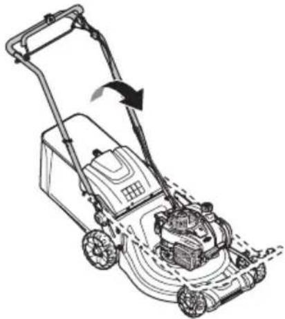 HUSQVARNA LC 551SP - Posizione di trasporto - 3