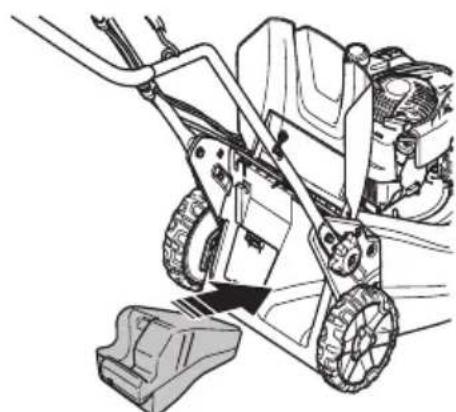 HUSQVARNA LC 551SP - Peenestaja kinnitamine - Tarvikud - 1