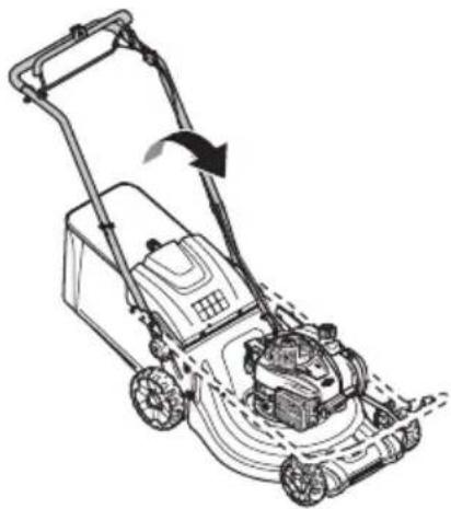 HUSQVARNA LC 551SP - Posicao de transporte - 3