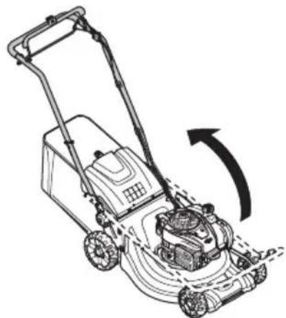 HUSQVARNA LC 551SP - Posizione di funzionamento - 1