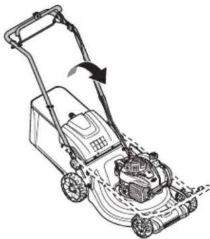 HUSQVARNA LC 551SP - Position de transport - 2