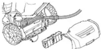 HUSQVARNA LC 348VE - Nettoyage du carter. - 1