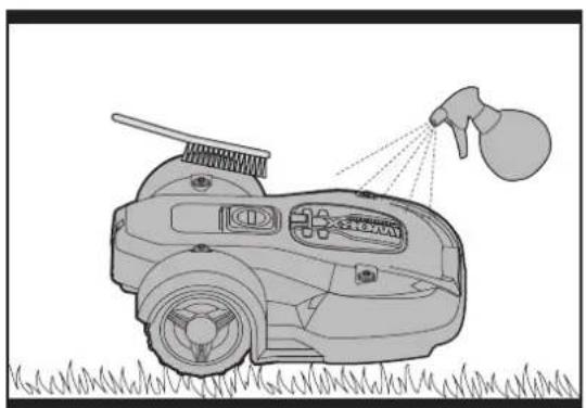 WORX WG795E - Cleaning the Underside - 2
