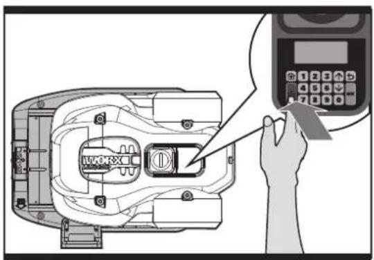 WORX WG795E - Para cargar la bateriamanualmente sin conectar el cable de limites a la base de carga; - 2