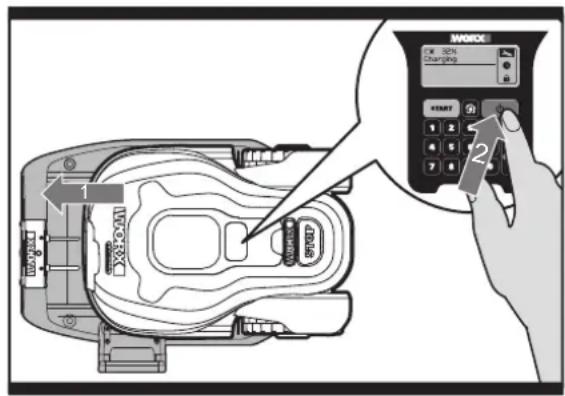 WORX Landroid WG794 - Durata della batteria - 1