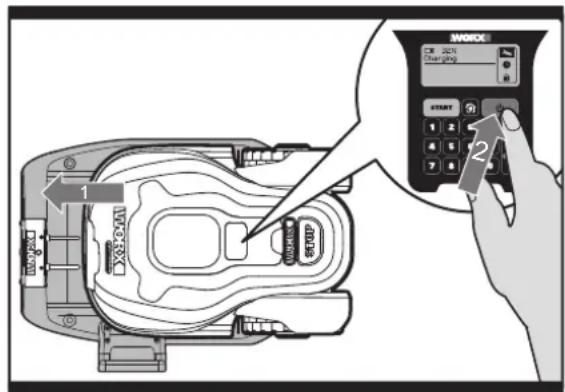 WORX Landroid WG794 - Durée de vie de la batterie - 1
