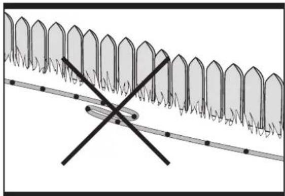 WORX Landroid WG794 - Fijar el cable delimitador - 2