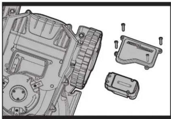 WORX Landroid WG794 - Sustituir la batería - 3