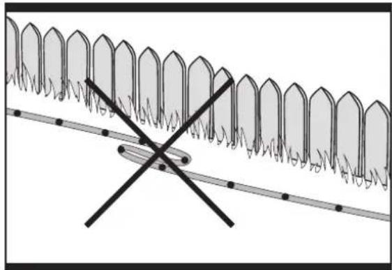 WORX Landroid WG794 - Pegging the Boundary Wire - 2