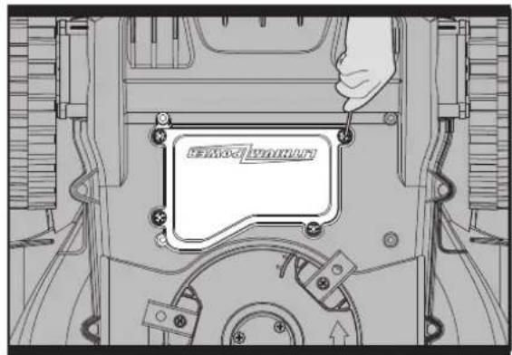 WORX Landroid WG794 - WARNING: Press the ON/OFF Key to OFF before attempting any adjustment, replacement or repair. - 1