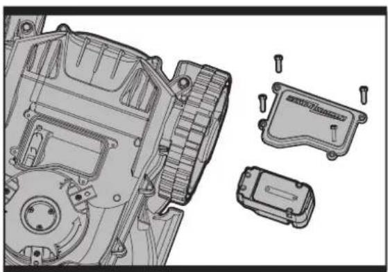 WORX Landroid WG794 - WARNING: Press the ON/OFF Key to OFF before attempting any adjustment, replacement or repair. - 2