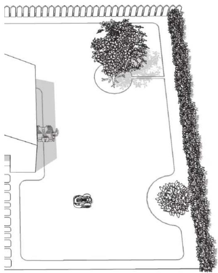 WORX Landroid WG793E - Delimitar o território do Landroid®L no seu jardim - 4