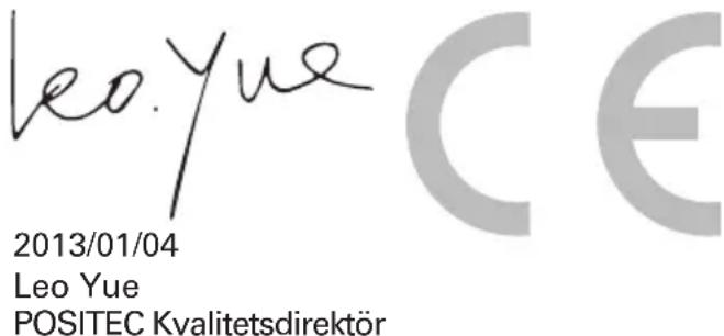 WORX WG705E - DEKLARATION OM ÖVERENSSTÄMMELSE - 1