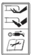 WORX WG706E - SYMBOLES UTILISATION CONFORME - 4