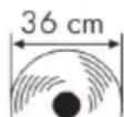 Grizzly ERM 1436 G - Pictorial Diagrams on the Equipment - 8