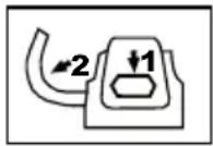 Grizzly ERM 1434 G - Mettre sous et hors tension - 2