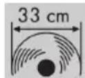 Grizzly ERM 1233 G - Pictogrammes sur l'appareil - 12