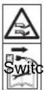 Grizzly ERM 1231 G - Pictorial Diagrams on the Equipment - 4