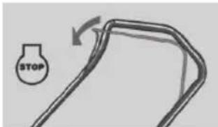 Grizzly BRM 51 BSA - Piktogramy na uchwycie: - 1