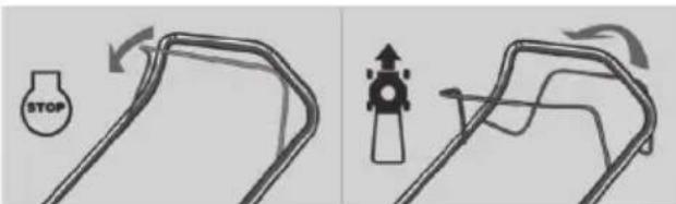 Grizzly BRM 51 BSA - Symbolen aan de hoofdligger van de handgreep: - 1