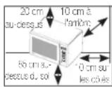 SAMSUNG GE87MC - INSTALLATION DU FOUR MICRO-ONDES - 1