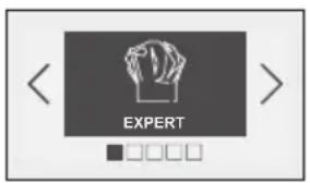 Pelgrim MAG740RVS - Die Funktion „Expert“ - 1