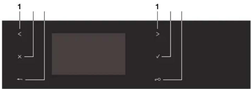 Pelgrim MAG740RVS - Control panel - 1