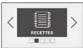 Pelgrim MAG740MAT - Fonction « Recettes » - 1